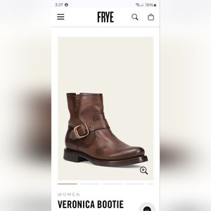 FRYE Veronica Bootie sz 7.5